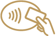 Bargeldlos zahlen Icon